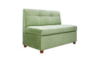 Кухонный диван зеленый