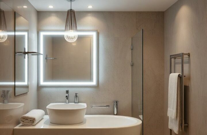 LED-подсветка для ванной комнаты: как создать комфортный и безопасный свет